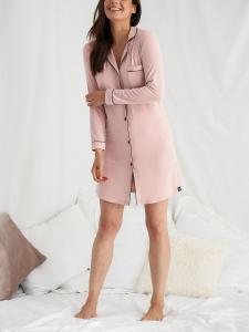 Классическая бамбуковая ночная рубашка Pretty You London, розовая