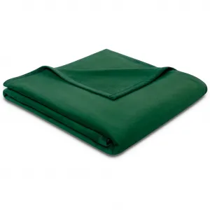 Плед Cotton Sense из 100% хлопка Biederlack, зеленый