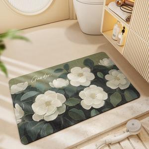 Dajiang Ковер 40x60 см для ванной, из диатомита, впитывающий, без ворса, легко чистить