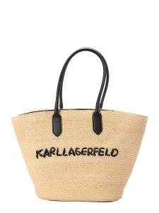 Пляжная сумка Karl Lagerfeld Essential, бежевый