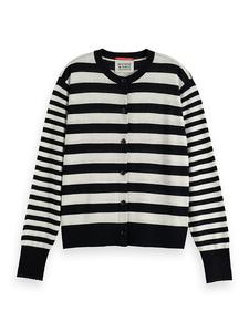 Кардиган Scotch & Soda, черный/белый