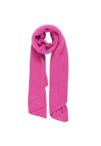 Шарф Pieces однотонный, фуксия