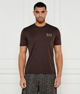 Футболки Slim fit Ea7, коричневый