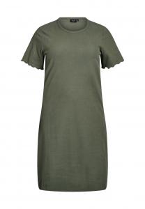 Платье Zizzi Jumper dress, Thyme/Green
