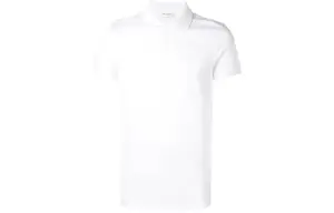 Рубашка поло мужская белая Saint Laurent, белый