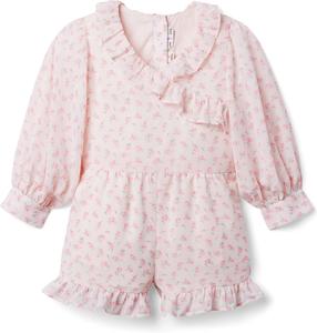 Комбинезон Janie and Jack Ditsy Floral Romper, розовый