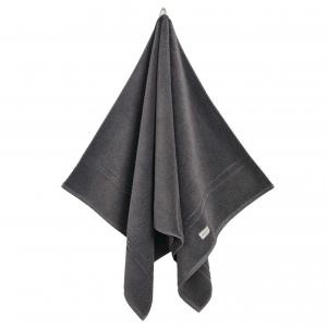 Банное полотенце унисекс премиум-класса, серое, хлопок GANT, темно-серый