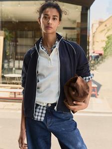 Картер свитшот с контрастной отделкой Baukjen, Classic Navy