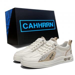 Мужские дышащие низкие кроссовки для скейтбординга CAHHRRN, Beige Khaki