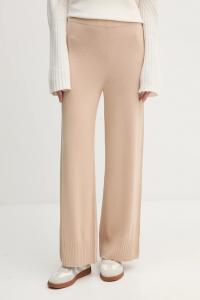 Брюки с шерстью United Colors Of Benetton, бежевый