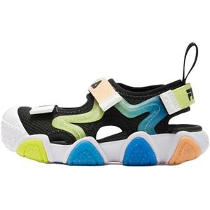 Низкие противоскользящие износостойкие туфли SEASON FSW для малышей FILA KIDS, черный/синий