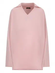 Топ-поло с V-образным вырезом Canessa, розовый