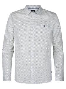 Рубашка на пуговицах классического кроя Petrol Industries, белый