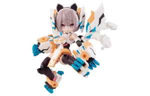 MegaHouse Фигурка для игр Desktop Army Musume Ka N 202d Titania White Tiger Blue
