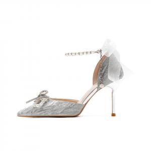 [Myriad Star Flying Kei] Женские туфли на высоком каблуке Be good, Silver