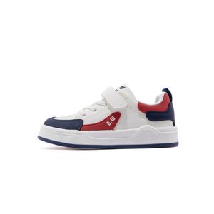 Скользостойкие амортизирующие дышащие низкие детские скейтбординг кроссовки для подростков BIG WASP, бежевый/синий