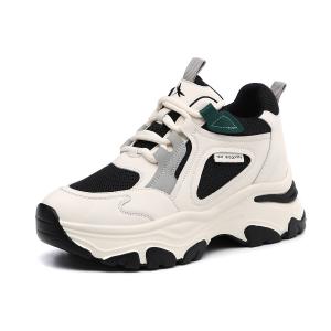 Кроссовки RED DRAGONFLY Lifestyle Shoes Women's Low-top Beige/Black, бежевый/черный