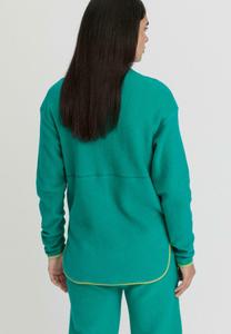 Флисовая куртка hessnatur, зеленый