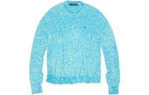 Свитшот с нашивкой Face Logo Acne Studios, синий