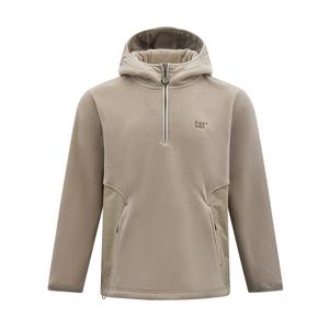 Свитшот мужской CAT, серый хаки
