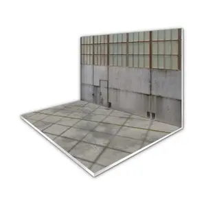 Ангар Пейзаж 05, QuickSandPlinth PVC Wall Landscape Displays (500 x 350mm)