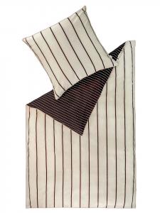 Esprit Комплект постельного белья Renforcé "Chill" в кремово-черном цвете