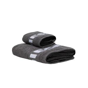 Полотенцы для рук terry set sport logo 2 предмета Diesel, серый