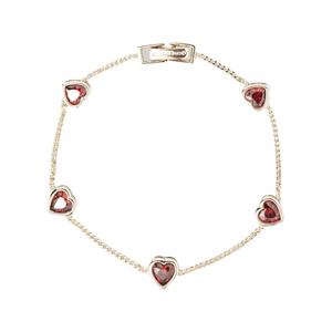 Givenchy Металлические браслеты Unisex Gold с синтетическими кубическими цирконами