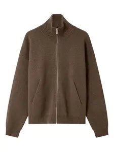 Кардиган Core на молнии с высоким воротником Axel Arigato, коричневый