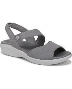 Женские радостные моющиеся сандалии-слингбэки с открытым носком LifeStride, серый