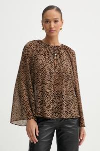 Блузка Michael Michael Kors, коричневый