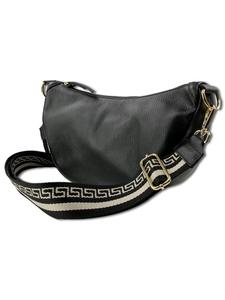 Наплечная сумка Toscanto Umhängetasche, Citytasche Leder schwarz ca. 33cm