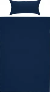 Постельное белье Nördlingen" темно-синий 1х 155х200 см + 1х 40х80 см" Erwin Müller