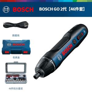 Отвертка электрическая Bosch Go2 + комплект насадок, 46 штук