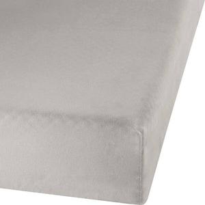 Простынь на подгонке Erwin Müller 42081, 100x1x190-200 см, серебряный