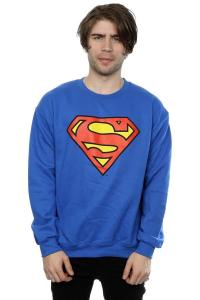 Толстовка с логотипом Супермена DC Comics, синий