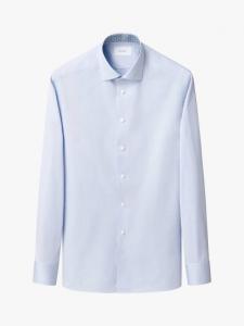 Футболка из хлопкового габардина Signature Eton, Light Blue