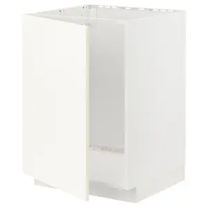Шкаф под раковину, VALLSTENA белый, 60x60 см, с 1 дверцей METOD IKEA