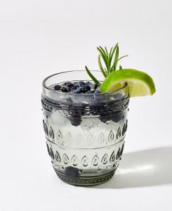 Набор из 4 бокалов для виски Fez Double Old Fashion Euro Ceramica, Grey