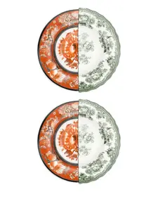 Разделочная тарелка с цветочным узором, 25 см, Seletti, белый