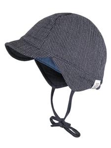 MaxiMo Остроконечная шапка антрацитово-белого цвета