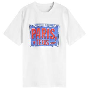 Футболка с номерным знаком Парижа, Техаса Idea, белый