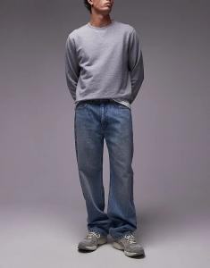 Джинсы Levi's 565 свободного кроя, светлого цвета