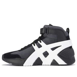 Кроссовки с большим логотипом, средние Onitsuka Tiger, черный