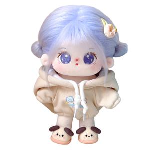 MENGWAGONGDIAN Плюшевая кукла Cotton Dolls Purple Encounter, высота 20 см