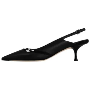 LOUIS VUITTON Туфли 6AM Slim Heel High Heels 5.5cm Women's Black