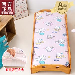 Yalu Наматрасник детский хлопковый 88x168 см, съемный чехол, ткань категории А, Happy Little Rabbit