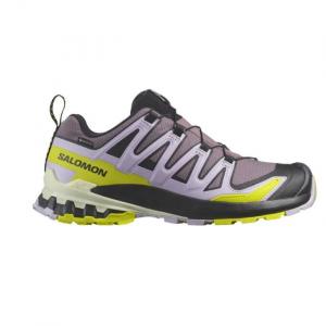 Кроссовки для трейлраннинга SALOMON XA PRO 3D V9 GORE-TEX - MOONSCAPE/ORCHID PETA/SULPHUR SPRING
