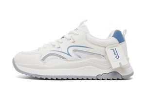 YEARCON Высокие скейтерские кеды для женщин бело-голубые, цвет White/Blue