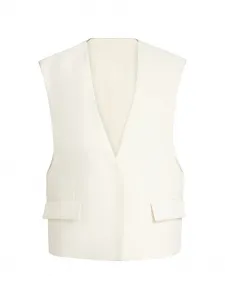 Жилет без рукавов Brunello Cucinelli, бежевый